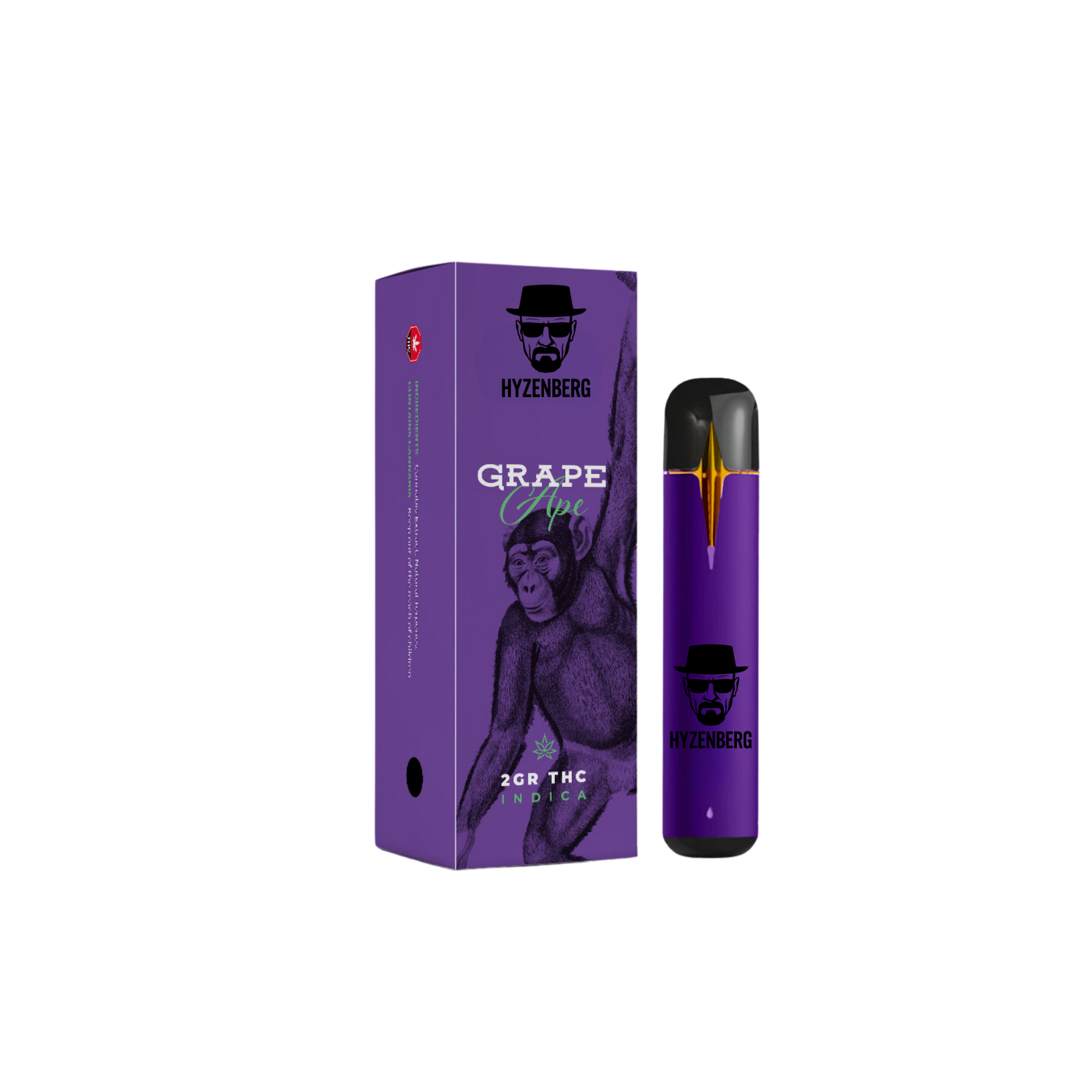 Grape Ape THC Disposable Vape (2gr) Indica