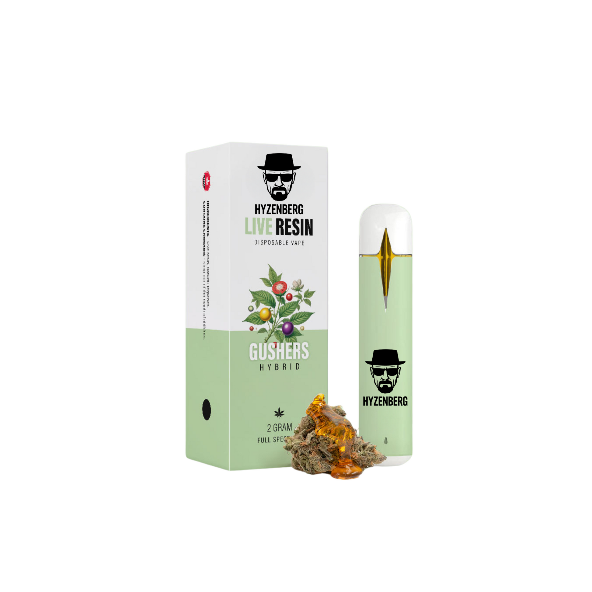 Gushers THC Live Resin Disposable Vape (2gr) Hybrid