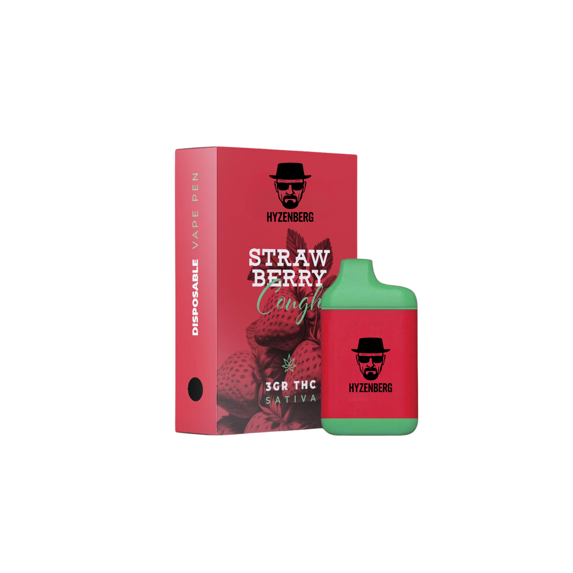 Strawberry Cough THC Disposable Vape (3gr) Sativa